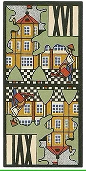 Tarot Wiener Secession, Mazo Cartas, Adivinación, Esoterismo