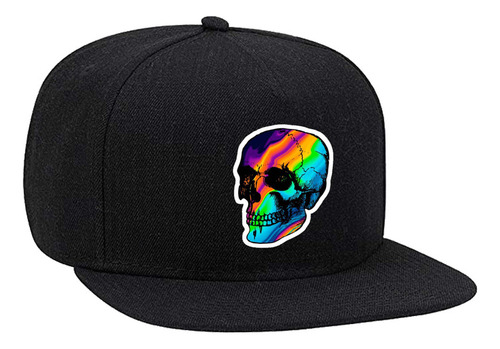 Gorra Snapback Calavera Mexicana Esqueleto Ar98