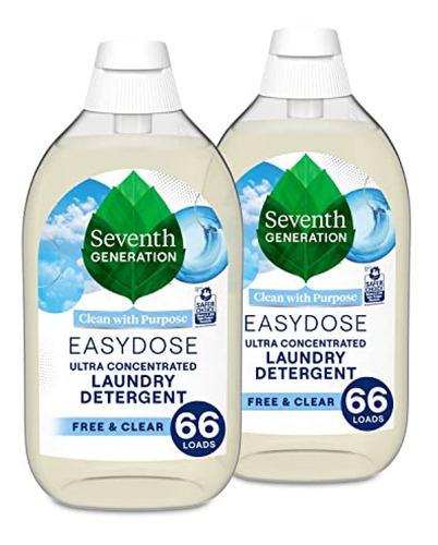 Quitamanchas Detergente Para Ropa Seventh Generation, Easydo