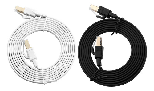 Cable Lan Ethernet Cat8 Rj45 20 Mts/ 40 Gbps 2000mhz