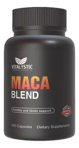 Maca Blend (alta Potencia) | Red, Yellow, Black | 100 Cap