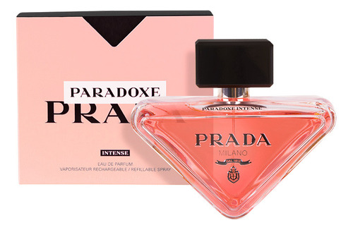Eau de Parfum Prada Paradoxe Intense, recargable, 90 ml, volumen unitario, 90 onzas líquidas