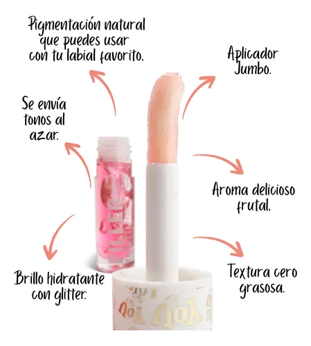 Brillo Labial Aplicador Grueso Hidratan - g a $2351