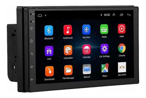 Radio Android 7 Doble Din Táctil Wifi Youtube Waze