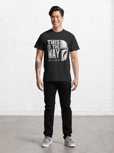 Imagen 3 de 4 de Mandalorian This Is The Way Grogu - Star Wars Remera