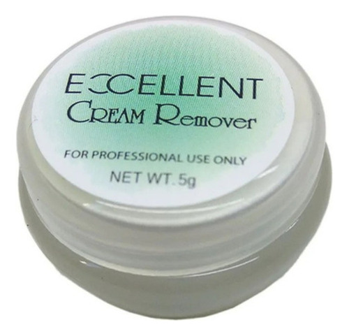 Removedor Creme Cola Cílios 5g Fio Excellent Cream Remover
