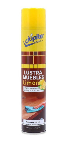 Lustra Muebles En Aerosol Limón Júpiter