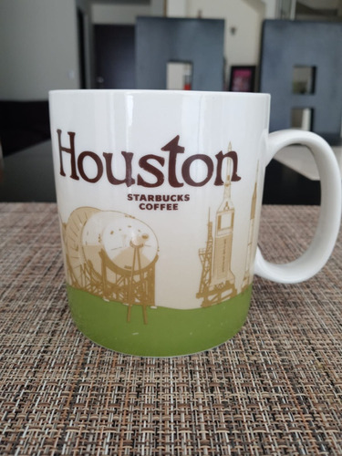 Starbucks Taza Global Icon City Mug Houston 