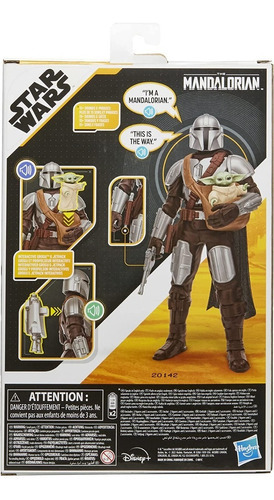 Star Wars Galactic Action The Mandalorian Y Grogu 12pulgadas