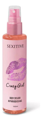 Body Splash  Femenino Afrodisiaco Crazy Girl Sexitive