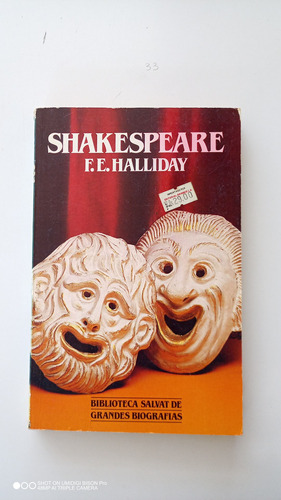 Biografía Shakespeare. Halliday. Salvat