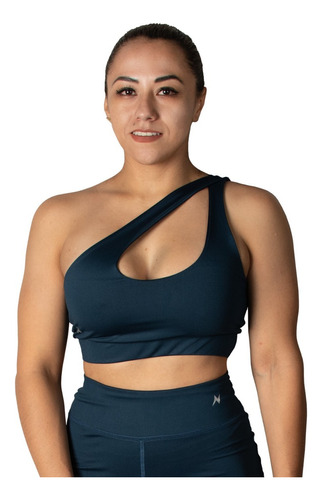 Top Mujer Brasier Deportivo Un Hombro Sujetador Gym Nemi.fit