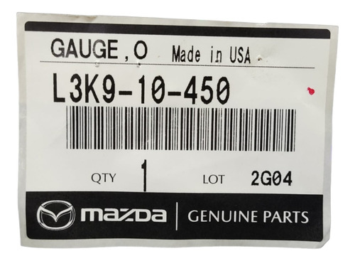 Bayoneta Mazda 3 O Mazda Cx7 2006 2012 Turbo 2.3 L3k9-10-450