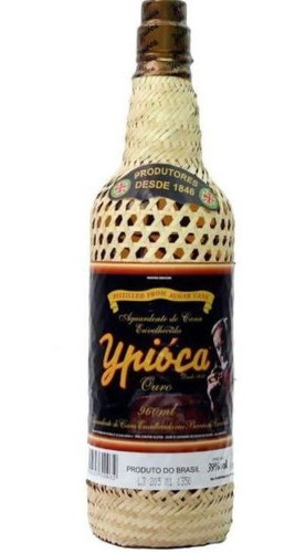 Cachaça Ypioca Ouro C/ Palha - 965ml
