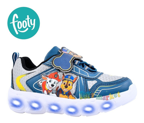 Zapatilla Con Luces Peppa Pig Frozen Paw O Cars Disney Footy