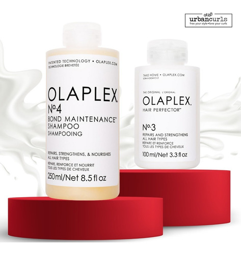Kit Tratamiento Cabello Olaplex Shampoo No.4 Y No.3