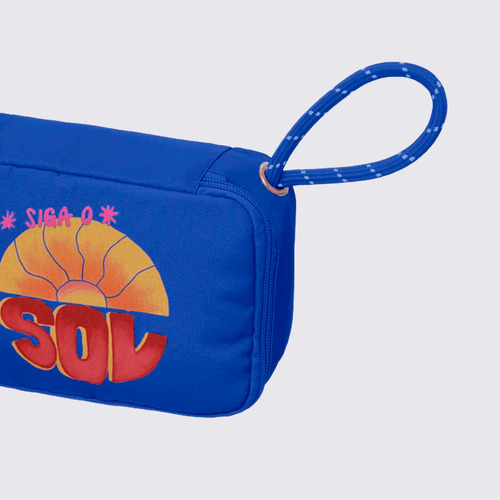 Necessaire Farm Xerô Siga O Sol Cor Azul