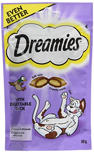 Botana - Dreamies Duck Flavoured Cat Treats 60g