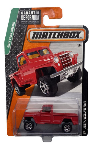 Matchbox Mbx Explorers 84/120 - Jeep Willys 4x4