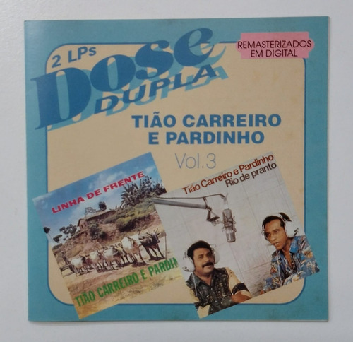 Cd Tião Carreiro E Pardinho Volume 3