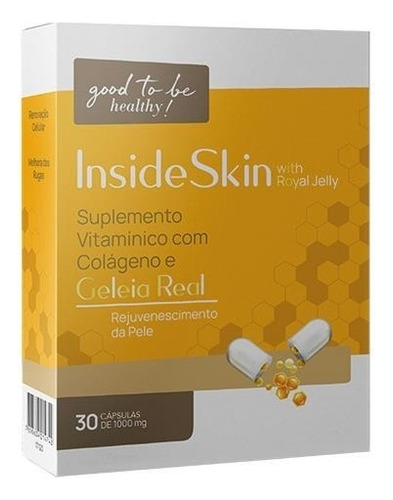 Colageno E Geleia Real Insideskin With Royal Jelly Jafra