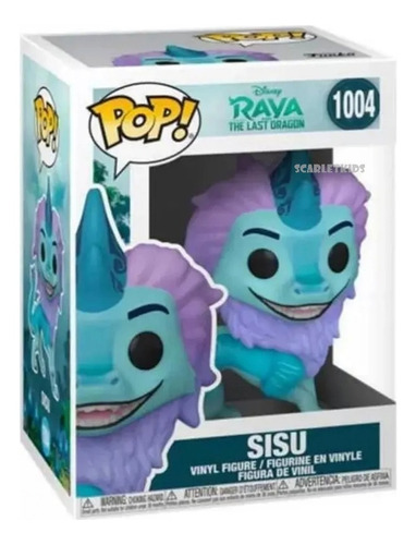 Funko Pop Disney Raya Sisu 1004 El Ultimo Dragon Orig 