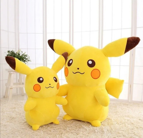 Imagen 2 de 2 de Peluche Pokemon Pikachu 30cm