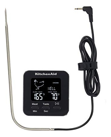 Termómetro Kitchenaid Kq906 Con Sonda Programable De -40 °c