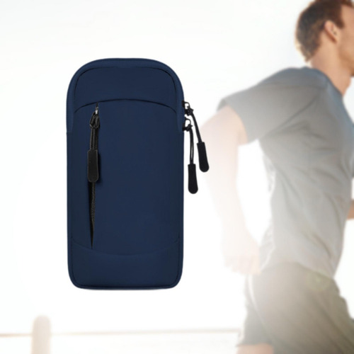 Bolsa De Brazo De Teléfono Inteligente De Azul Oscuro