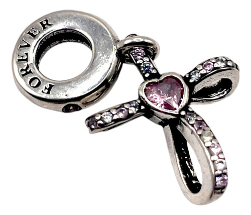 T Contas De Charme Crucifixo Cruz Para Sempre Com Coração