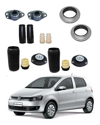 Kit Coxim Dianteiro Traseiro Fox 2010 2011 2012 2013 2014