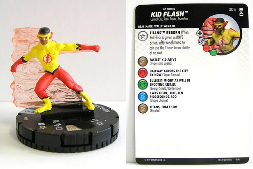 Heroclix Kid Flash #005 Rebirth Dc