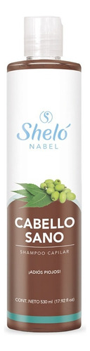  Shampoo Antipiojos Shelo Cabello Sano Con Árbol De Té Y Neem