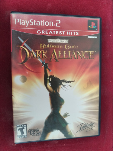 Baldur's Gate Dark Alliance ( Play Station 2 ) 15v   \(^o^)/