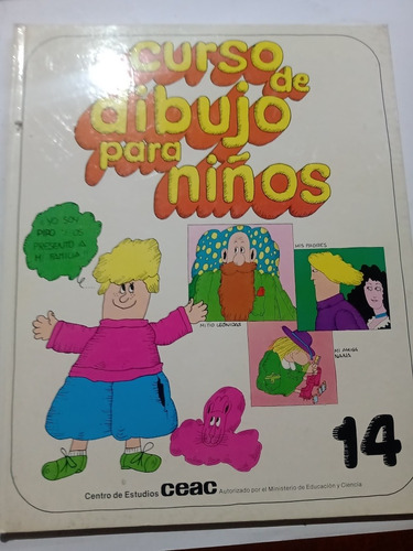 Curso De Dibujo Para Niños Tomo 14 Ceac Vintage 1977