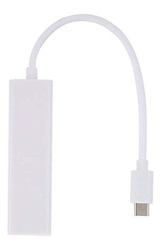 Ashata - Adaptador De Cable De Red Usb 3.1 Tipo C A Rj45 Usb