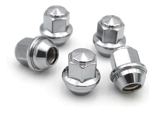 comprar Jogo 5 Porcas Cromadas Roda Liga Leve Ford Fiesta Ka Focus
