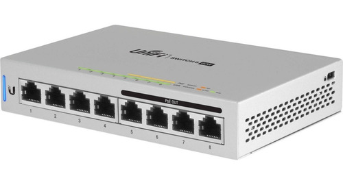 Ubiquiti Switch Unifi 8 Gigabit 4 Poe Ieee 802.3af Us-8-60w