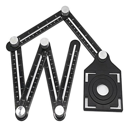 Regla Universal Multi-ángulo De Aleación De Aluminio