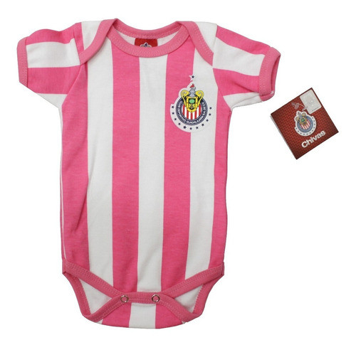 Pañalero Chivas Rosa Futbol Original - Ropa De Bebe