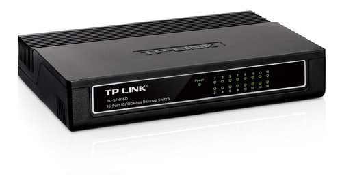 Switch Tp-link 16 Puertos 10/100/ Ethernet  Tl-sf1016d  