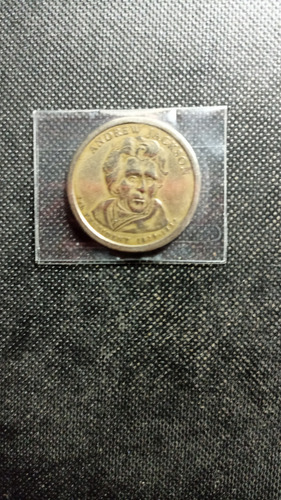 Moneda De Coleccion De Un Dólar De Plata Andrew Jackson (Usado)