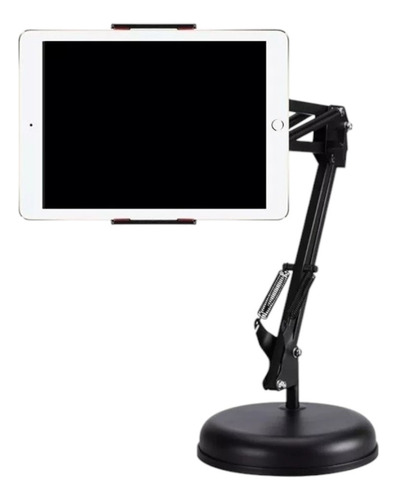 Soporte Atril Plegable Brazo Celular Tablet Con Base Mesa
