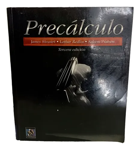Precálculo 3 Edición Por Stewart, Redlin Y Watson (Usado)