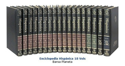 Enciclopedia Hispanica 22 Vols 10 Cd-rom Barsa Planeta