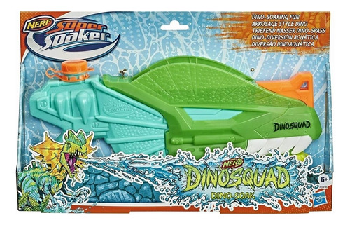 F0496 Nerf Super Soaker Dinosquad Dino-soak Lanzador Agua