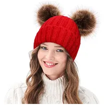 Comprar Gorros Sombreros Y Boinas Tejido Rojo Talla Única