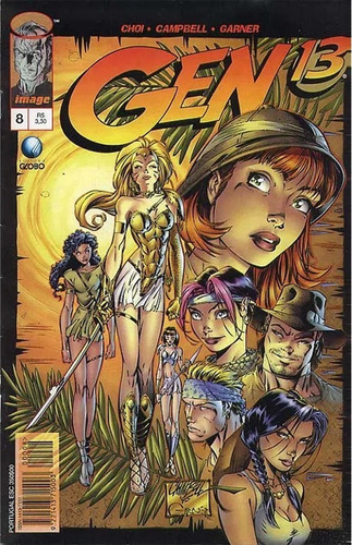 Gen 13 8 Image Comics Editora Globo J Scott Campbell