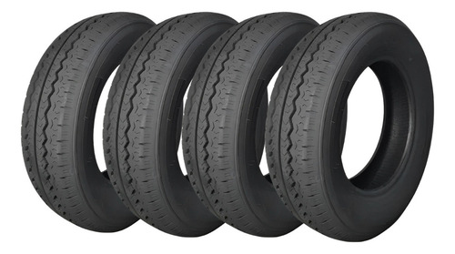 Kit 4 Pneus Aptany Aro 14 185r14c 102/100r Rl108 Tracforce