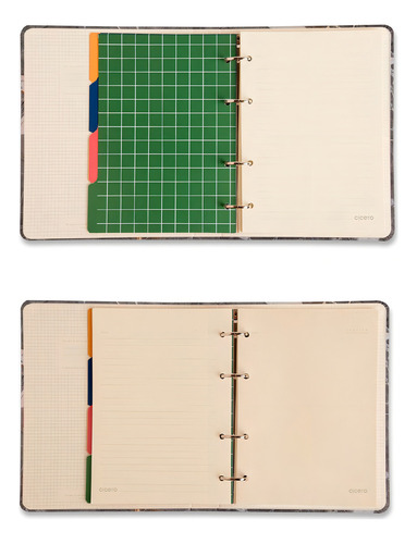 Caderno Criativo Cicero A5 - Clássica / Vermelho Quente Cor Clássica Vermelho Quente Clássica Vermelho Quente